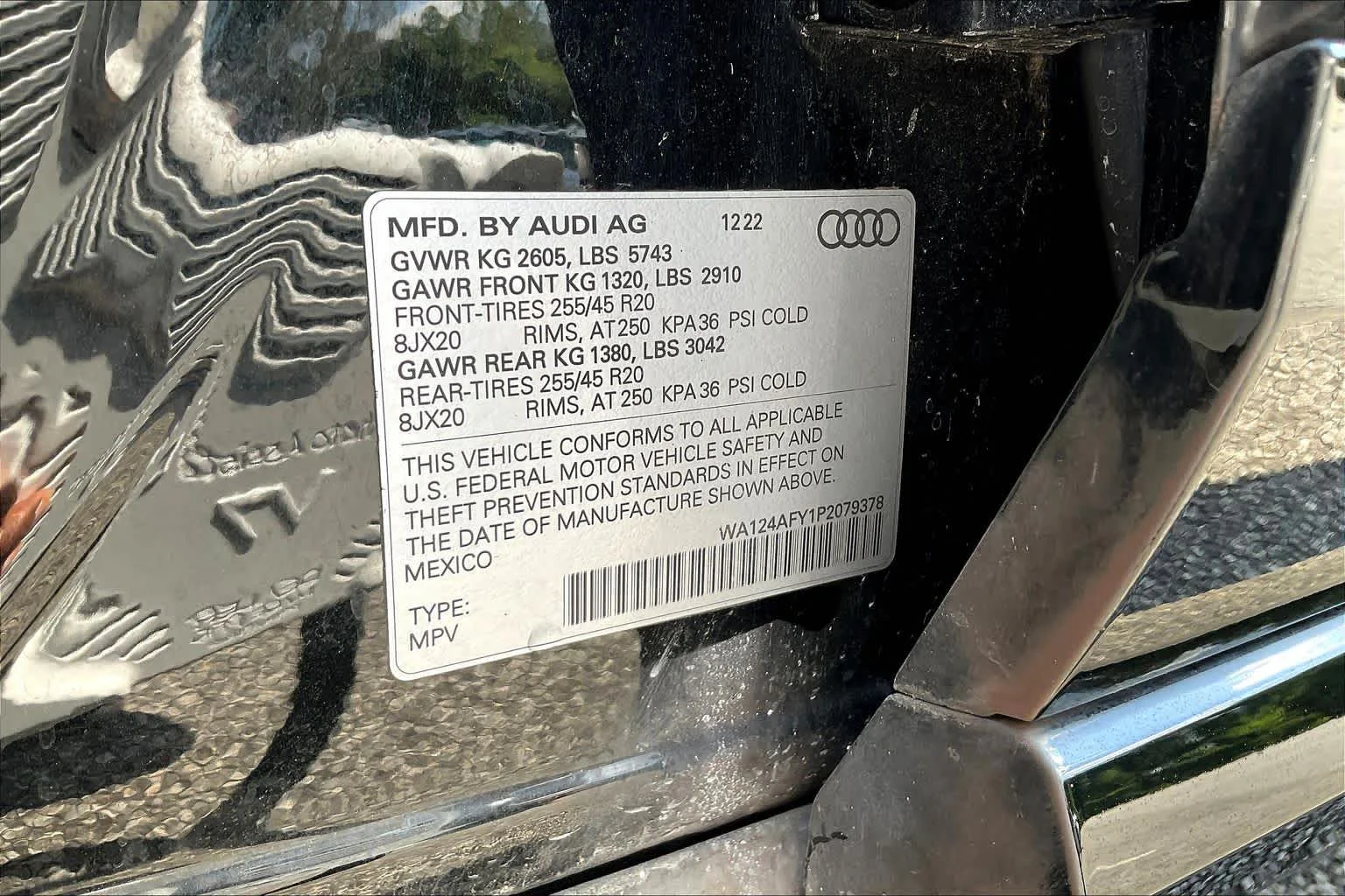 Used 2023 Mythos Black Metallic Audi Premium Plus image 67