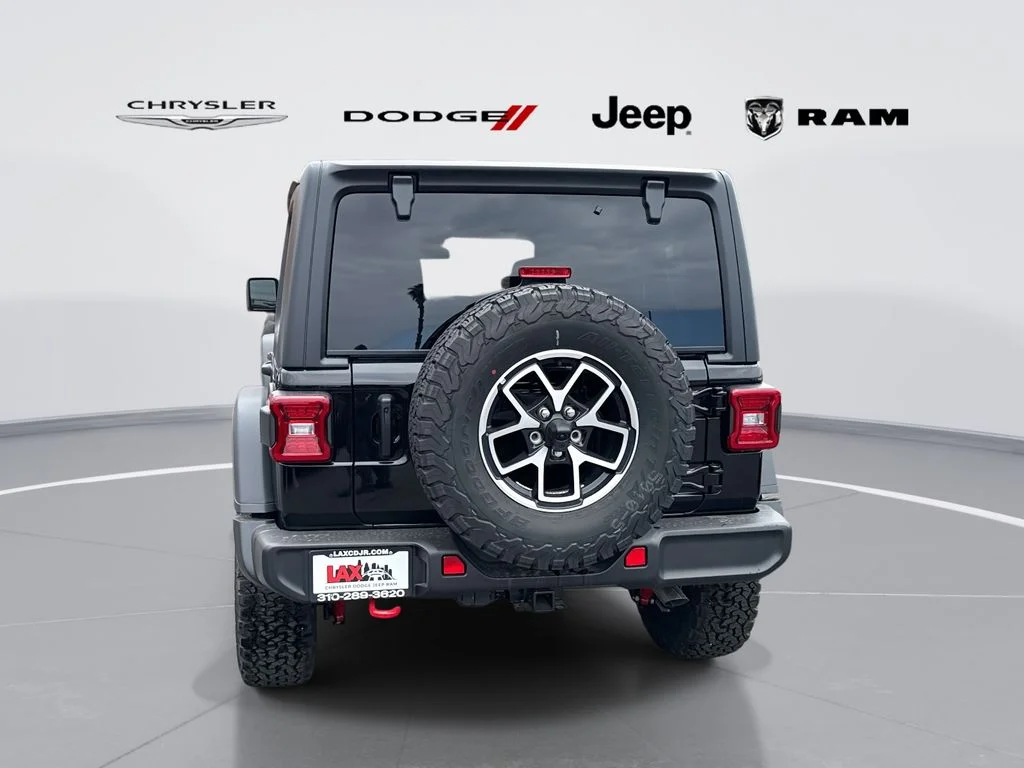 New 2025 Black Jeep Rubicon image 4