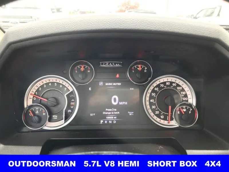 Used 2013 Black Clearcoat Ram Outdoorsman image 10
