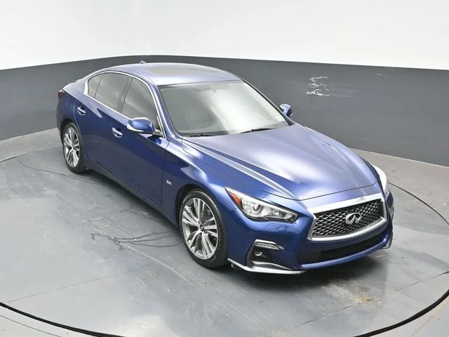 Certified Used 2019 Blue INFINITI 3.0t LUXE image 18