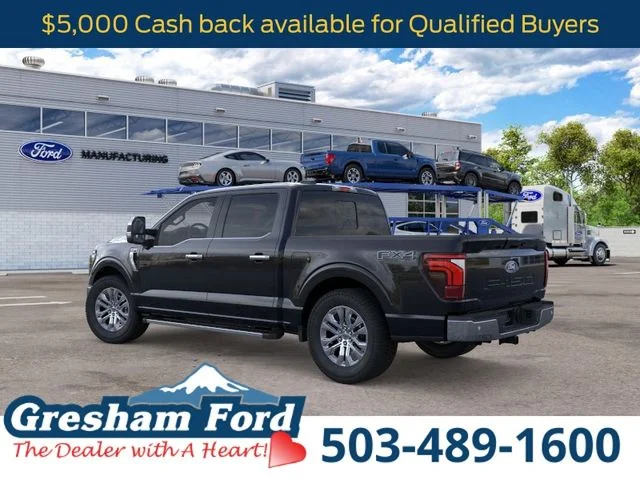 New 2026 Agate Black Metallic Ford Lariat image 4