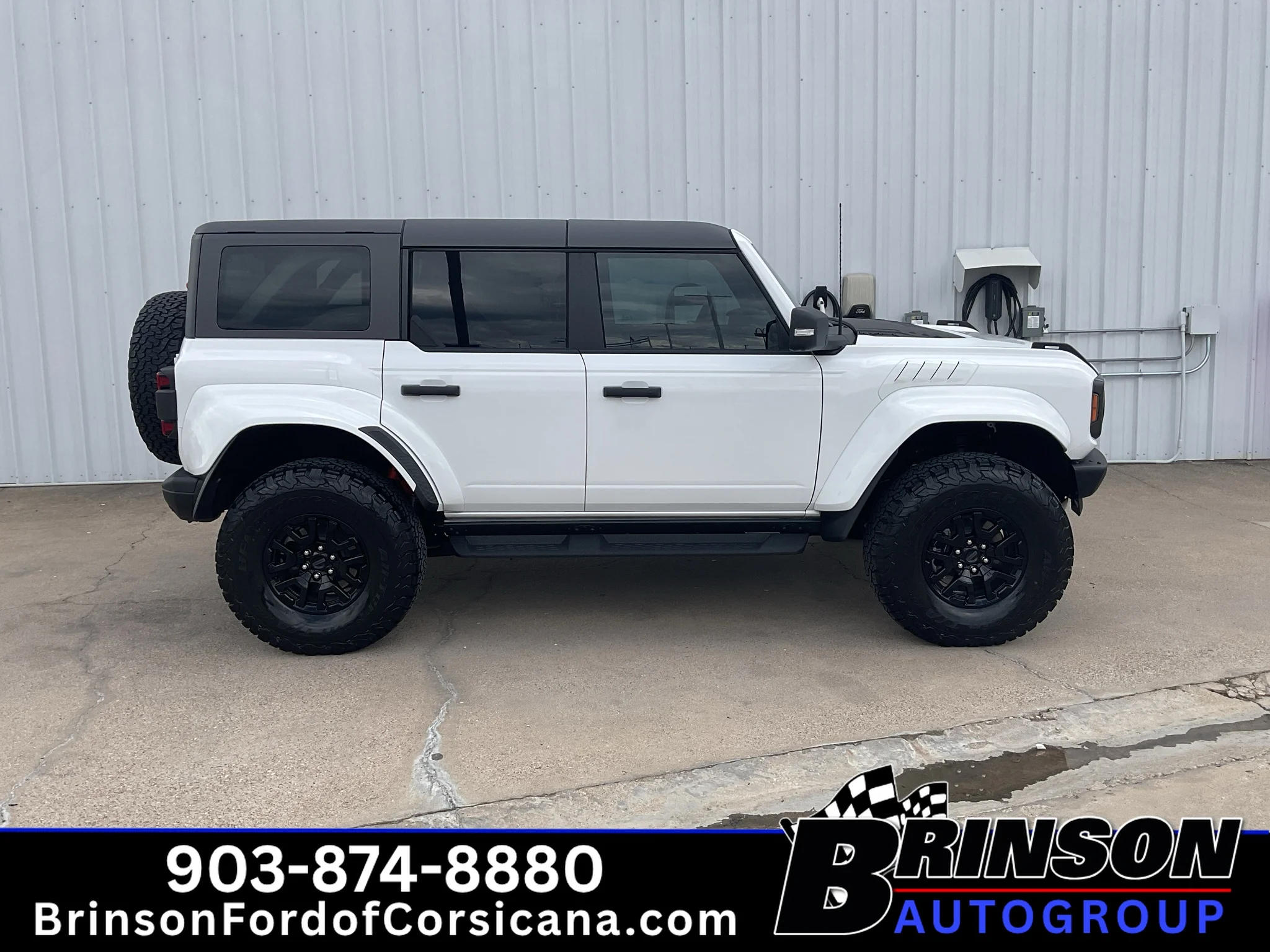 Used 2025 Oxford White Ford Raptor image 8