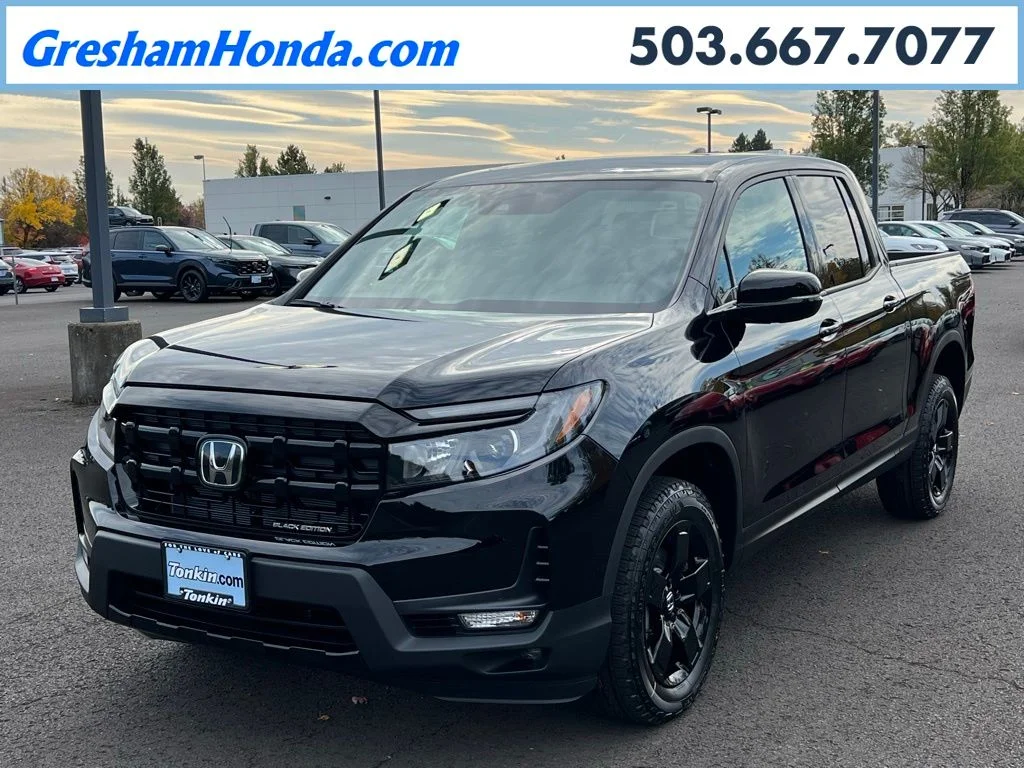 New 2026 Crystal Black Pearl Honda Black Edition image 3