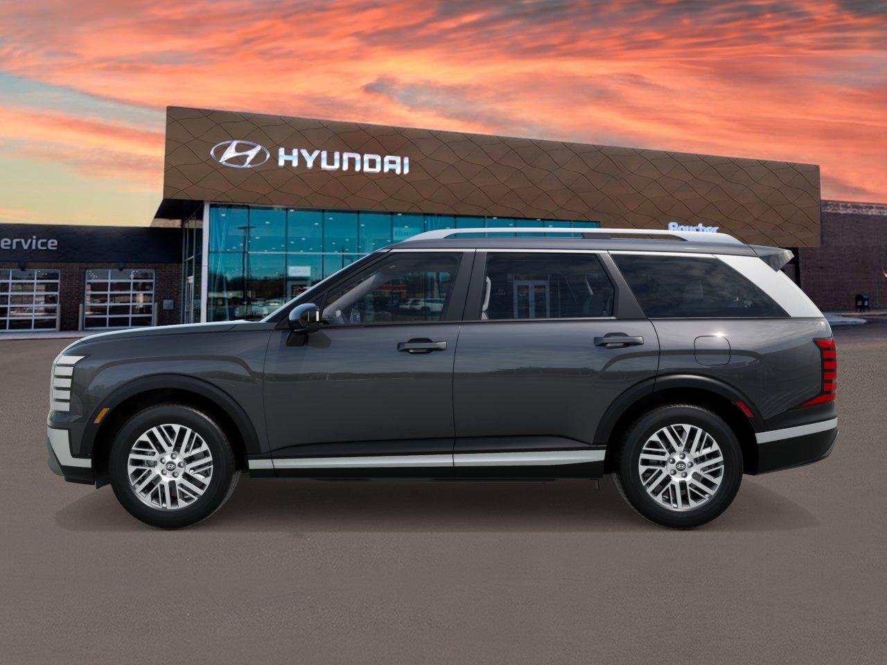 New 2027 Ecotronic Gray Pearl Hyundai SEL AWD image 3