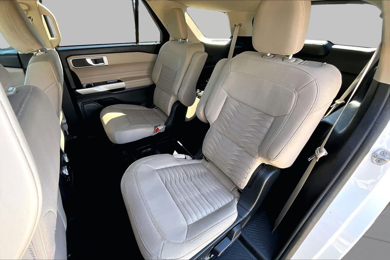 Used 2021 Star White Metallic Tri-Coat Ford XLT image 19