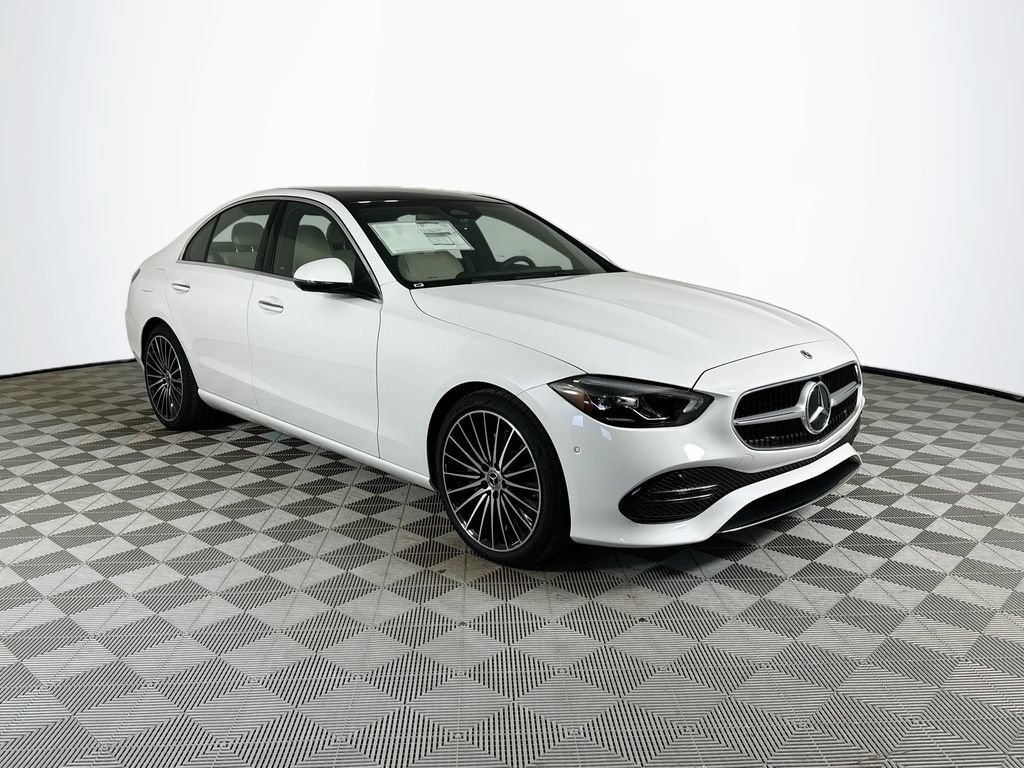 New 2026 MANUFAKTUR Moonlight White Metallic Mercedes-Benz C 300 image 35