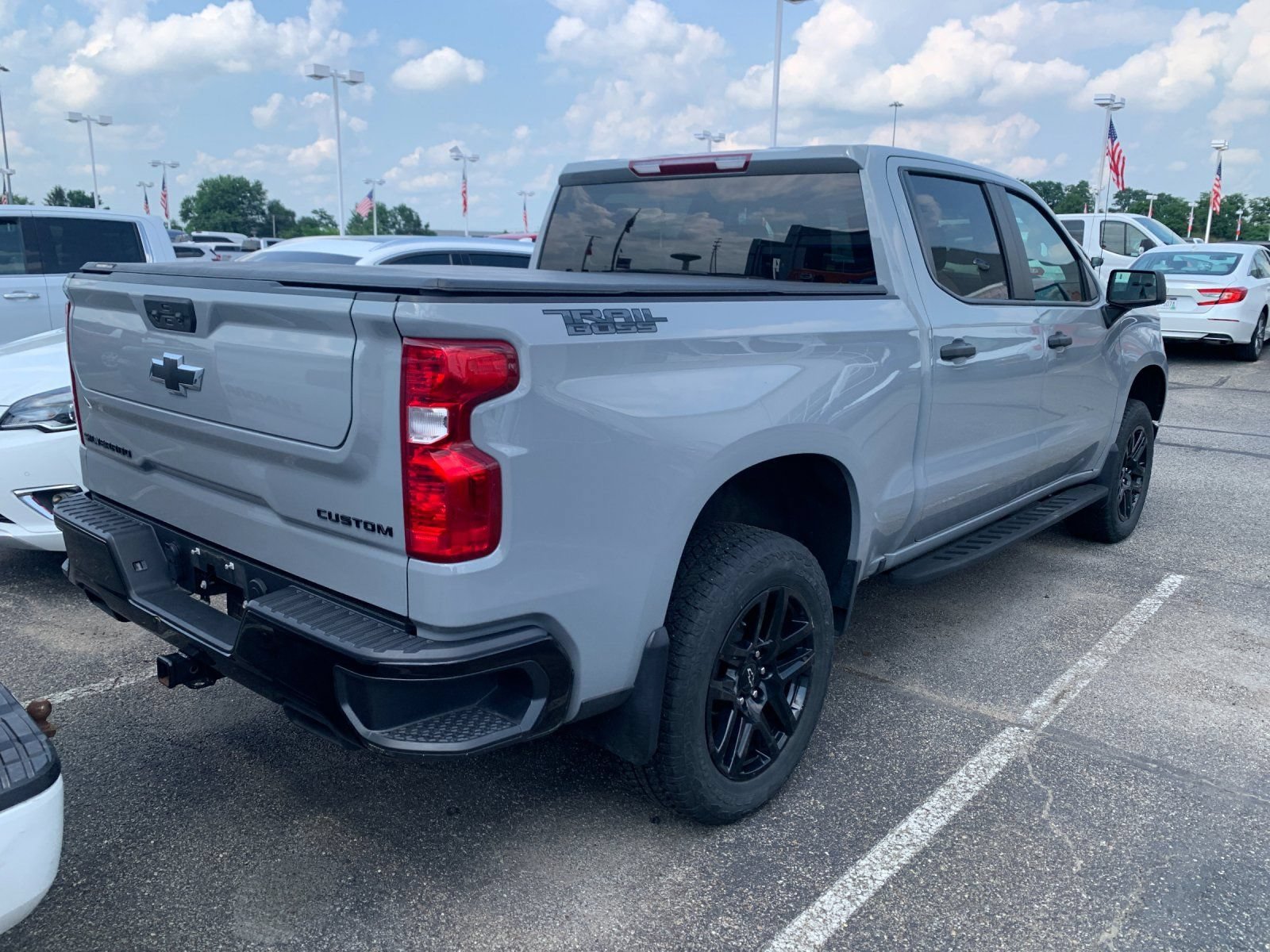 Used 2025 Slate Gray Metallic Chevrolet Custom Trail Boss image 2