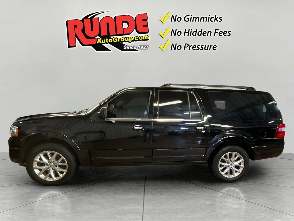 Used 2017 Shadow Black Metallic Ford Limited image 3