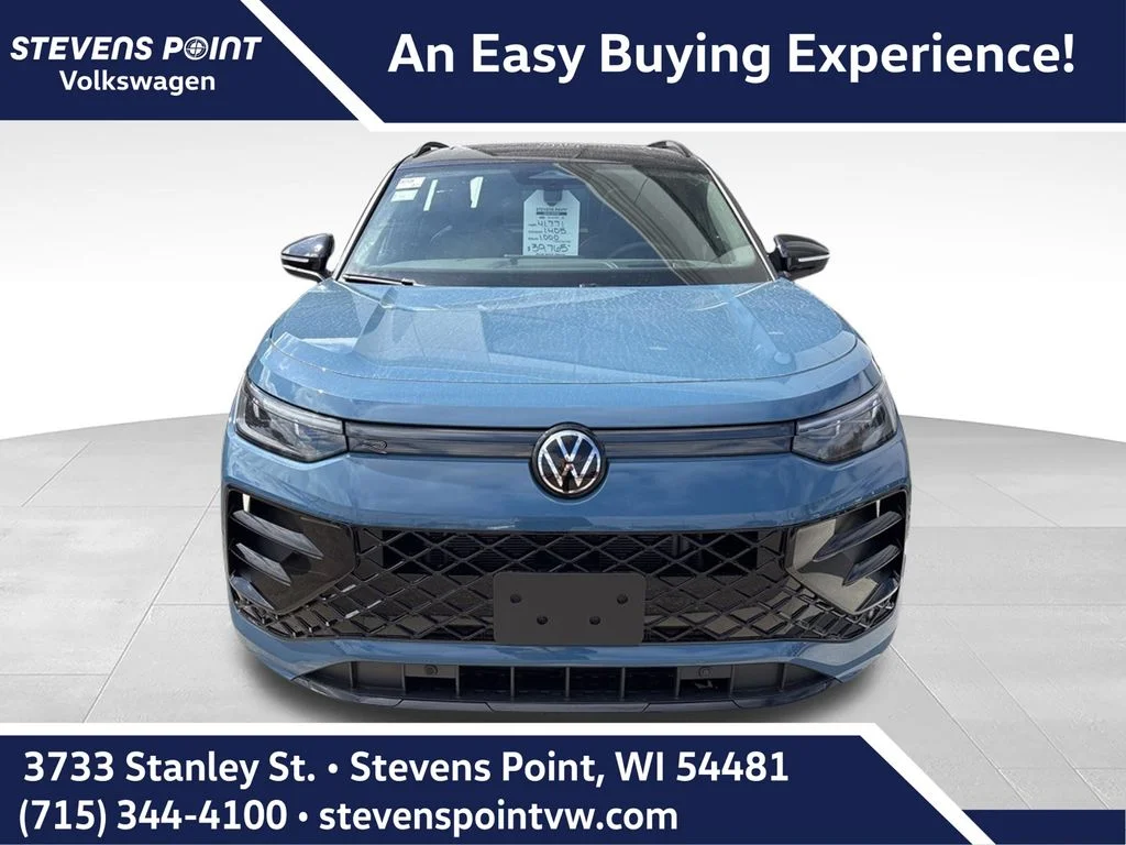 New 2026 Monterey Blue w/Deep Black Roof Volkswagen 2.0T SE R-Line Black image 5