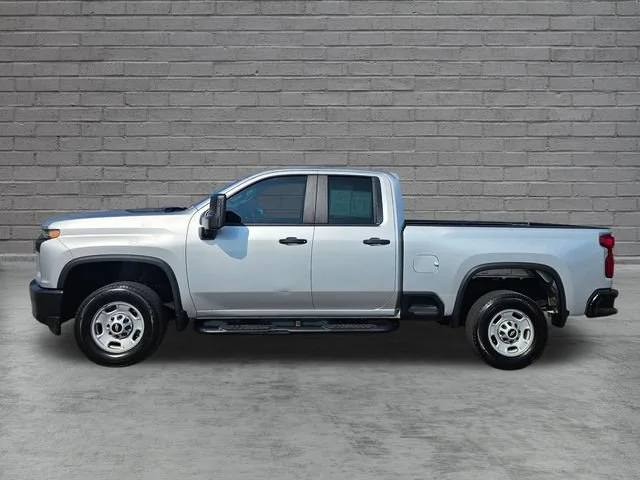 Used 2022 SILVER ICE METALLIC Chevrolet Work Truck image 2