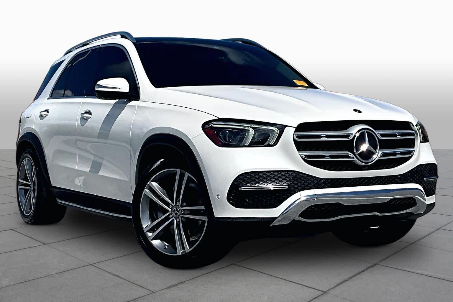 Used 2020 designo Diamond White Bright Mercedes-Benz GLE 350 image 3