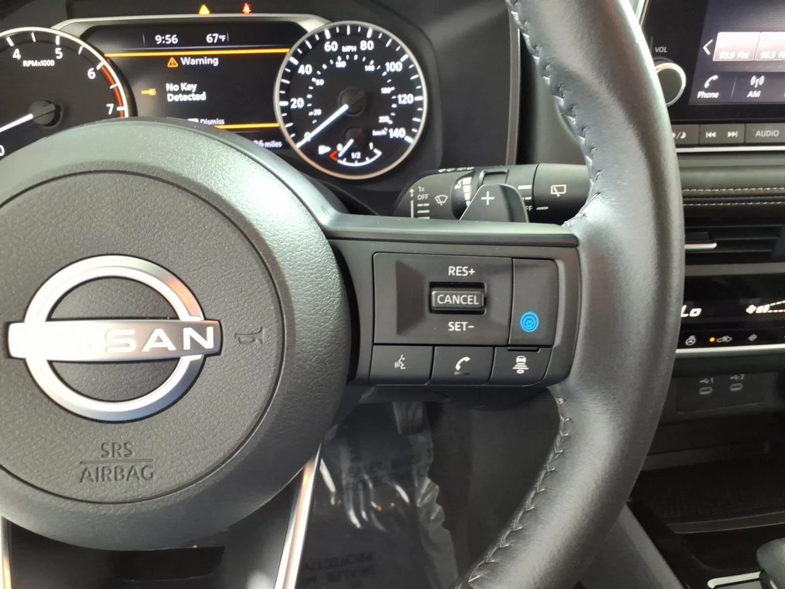 Used 2024 Brilliant Silver Metallic Nissan SV image 28