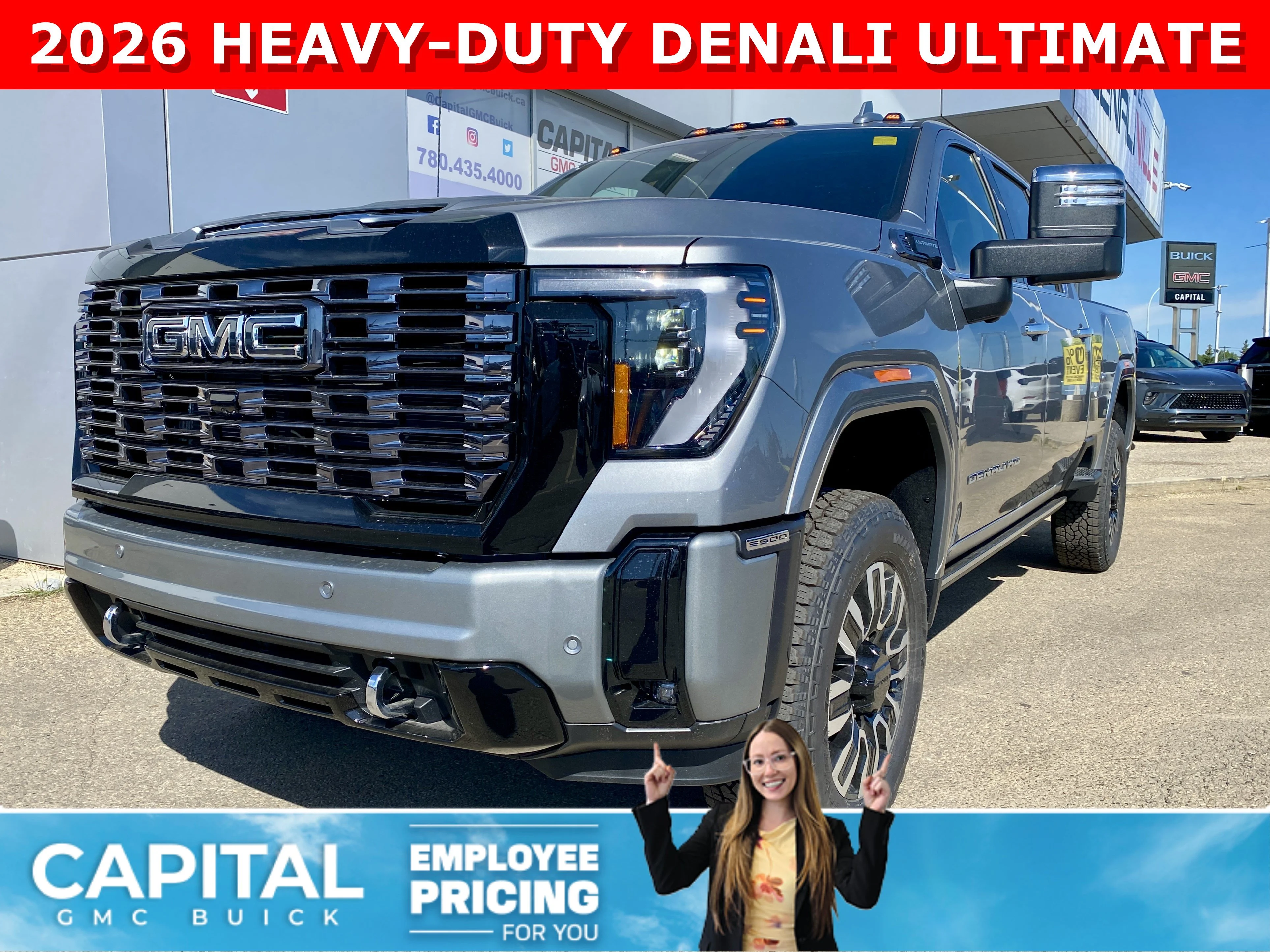 New 2026 STERLING METALLIC GMC Denali Ultimate image 1