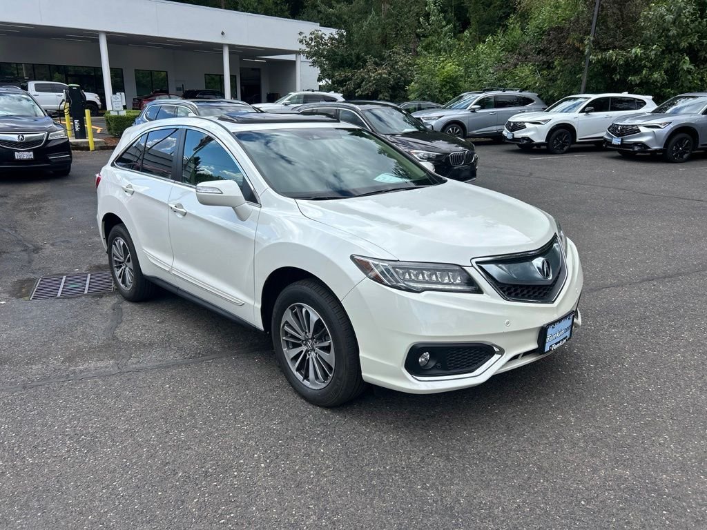 Used 2016 White Diamond Pearl Acura Base image 2
