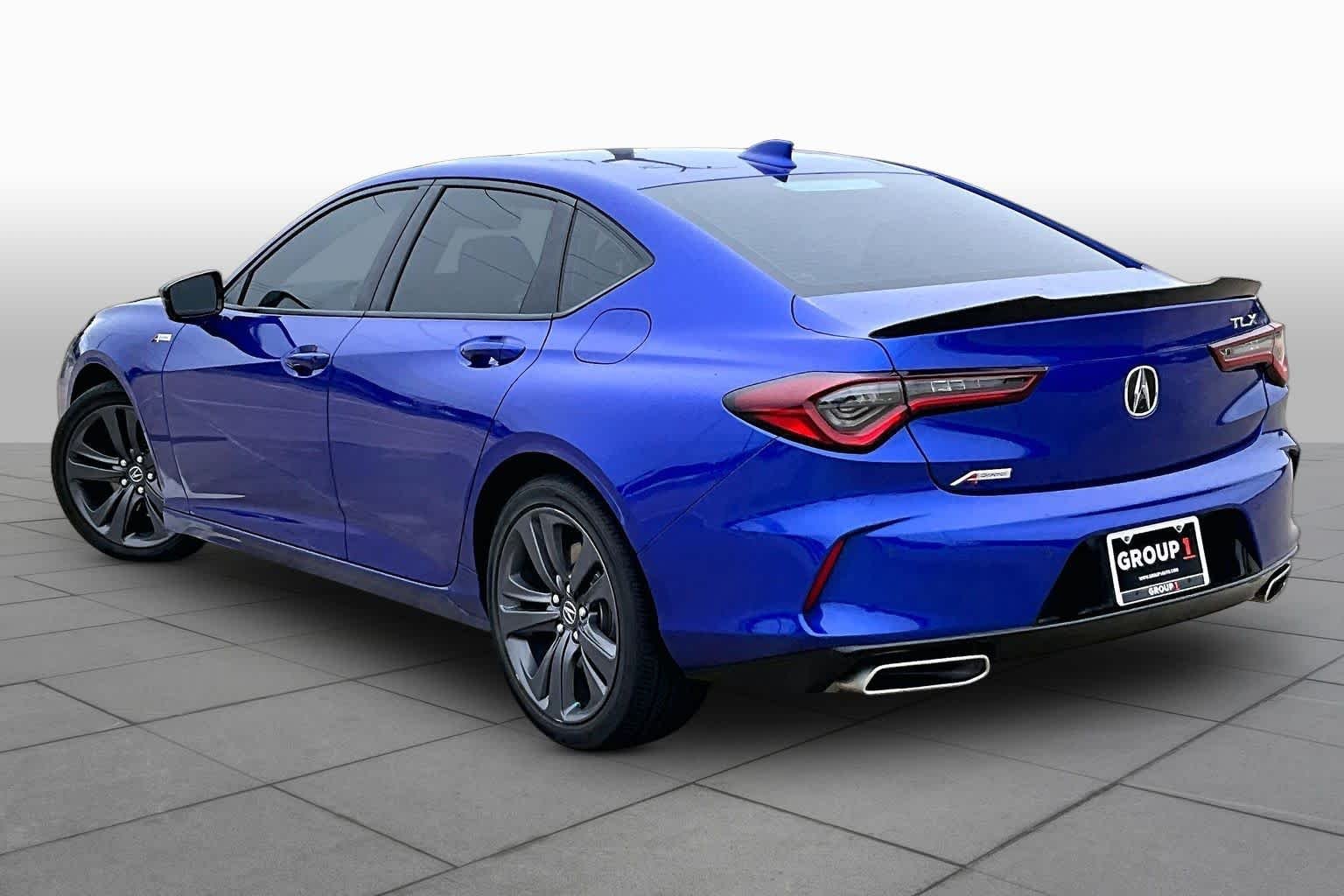 Certified Used 2023 Apex Blue Pearl Acura A-SPEC image 12