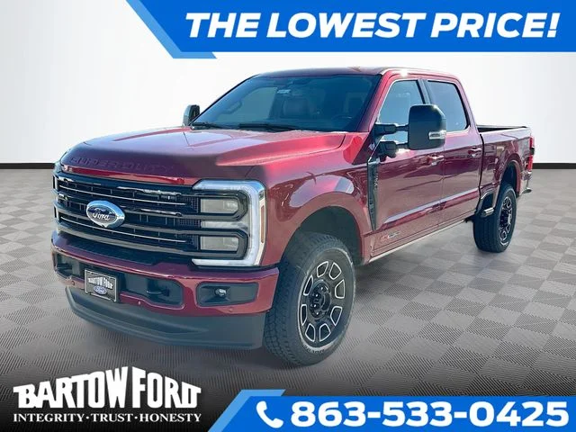 New 2026 Ruby Red Metallic Ford Platinum image 1