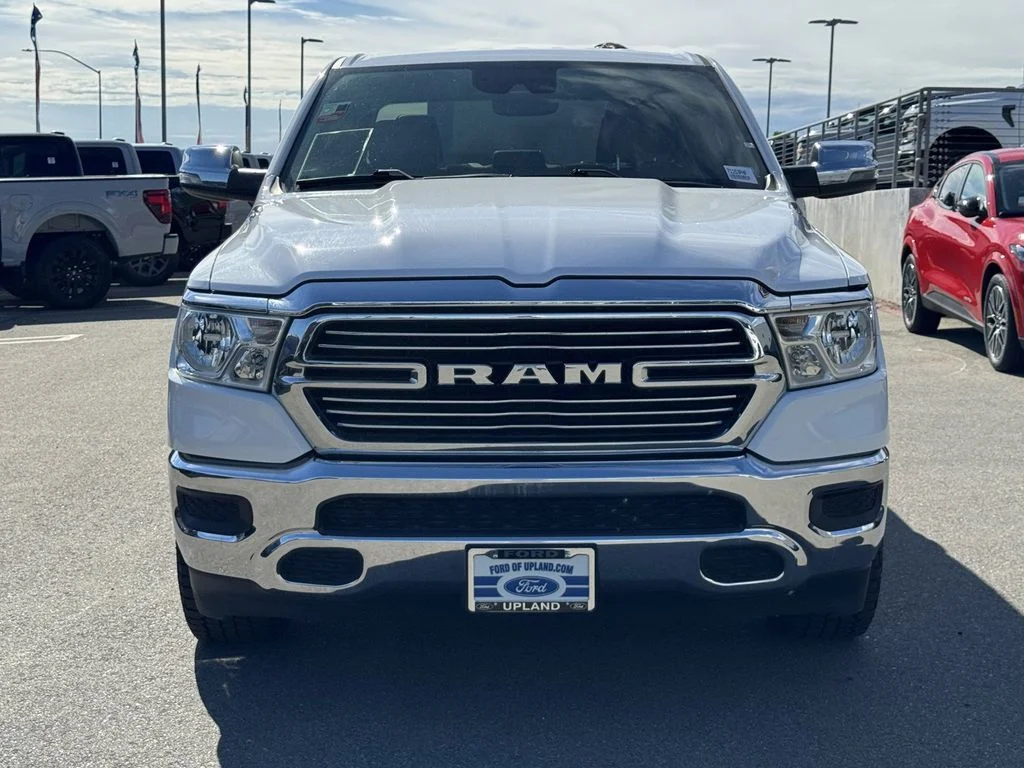 Used 2024 Bright White Clearcoat Ram Laramie image 2