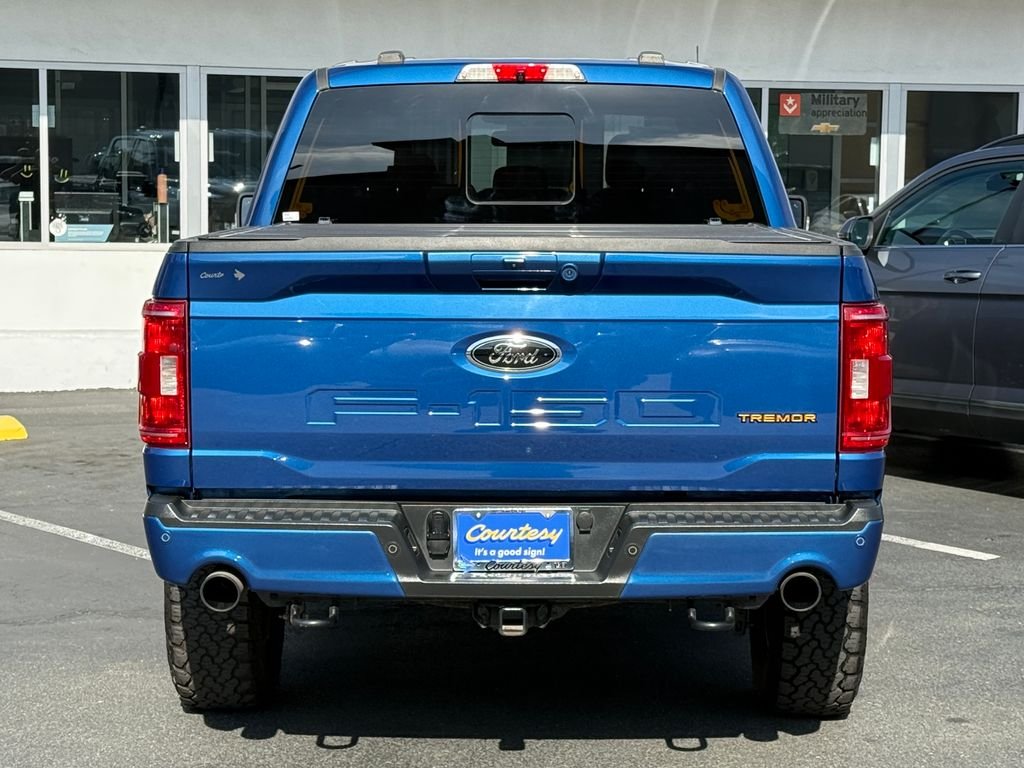 Used 2022 Blue Ford Tremor image 8