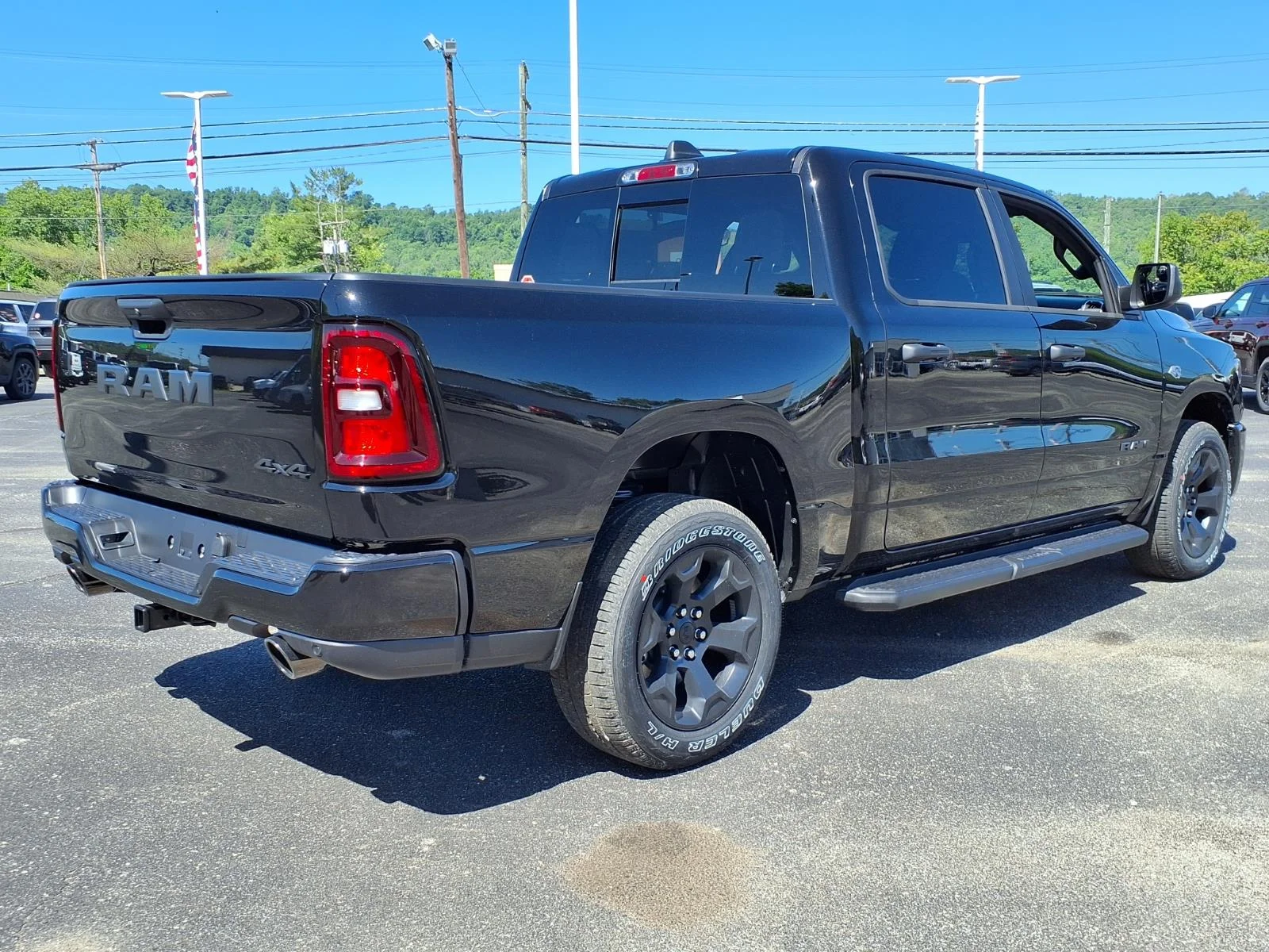 New 2026 Diamond Black Crystal Pearlcoat RAM Express image 2