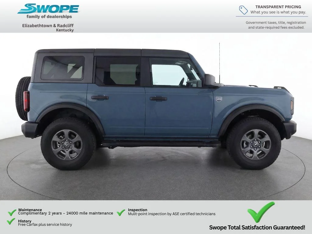 Used 2025 Azure / Gray Metallic Ford Big Bend image 12