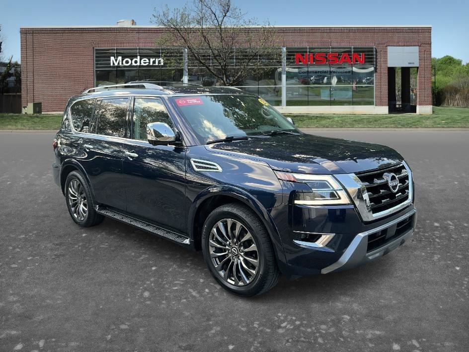 Used 2023 Hermosa Blue Pearl Nissan Platinum image 5