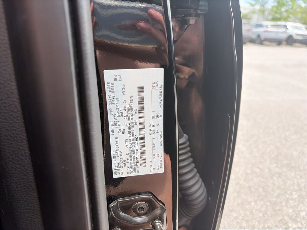Used 2017 Black Ford Lariat image 35