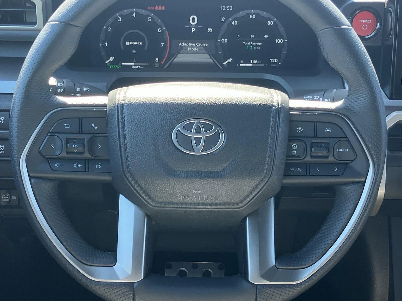 Certified Used 2025 Brown (Bronze Oxide) Toyota TRD Sport Hybrid Double Cab image 18
