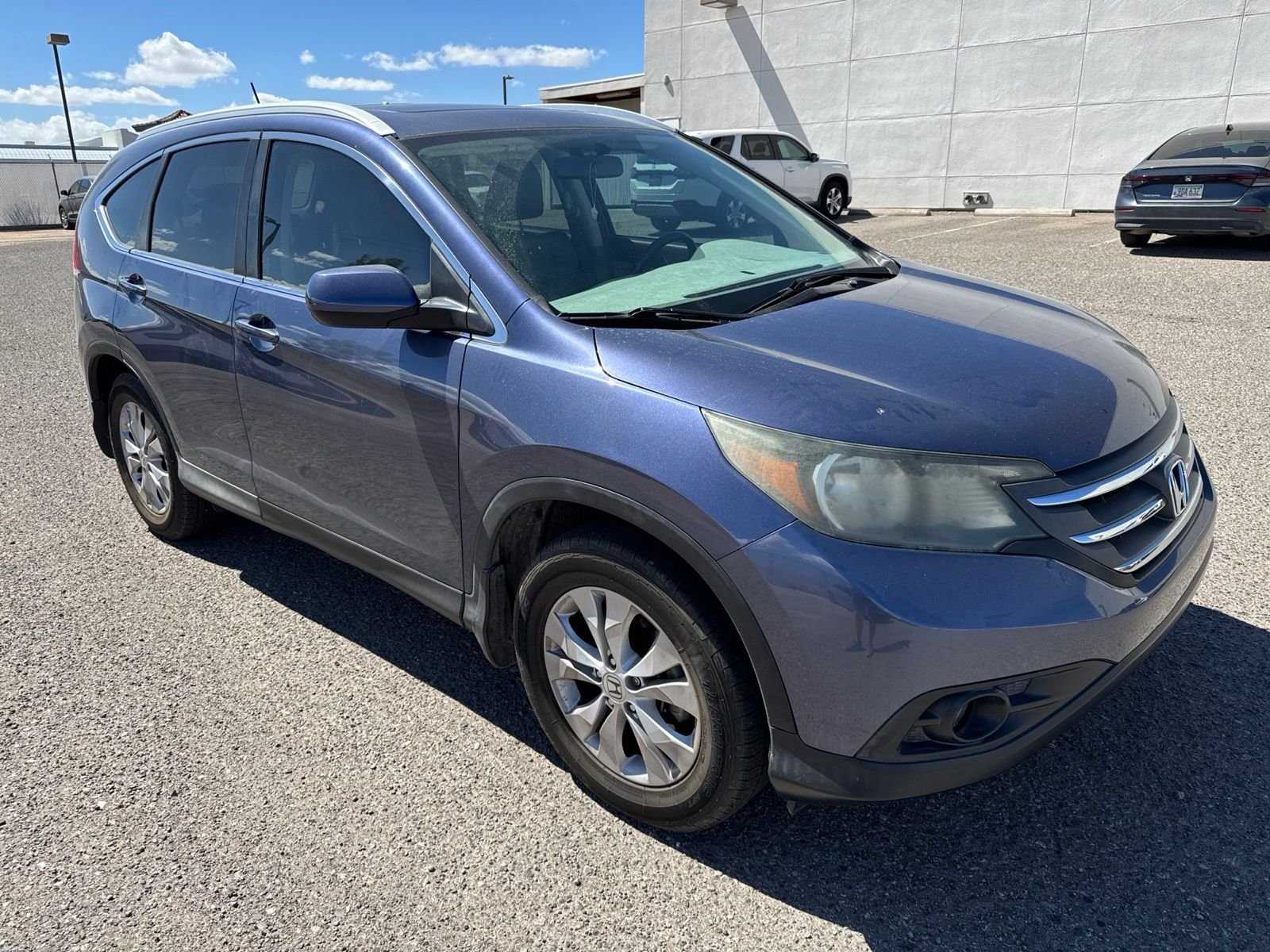 Used 2014 Twilight Blue Metallic Honda EX-L image 3