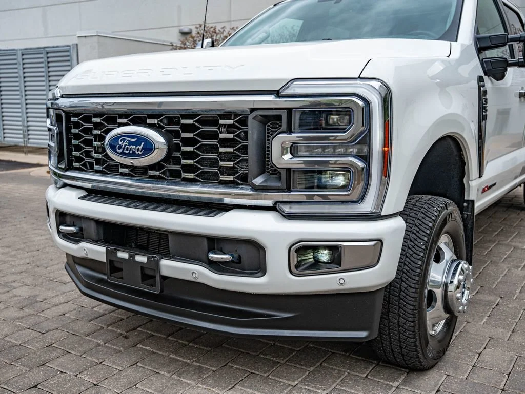 Used 2024 Star White Metallic Tri-Coat Ford Limited image 16