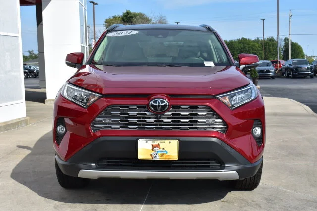 Used 2021 Red Toyota Limited image 3