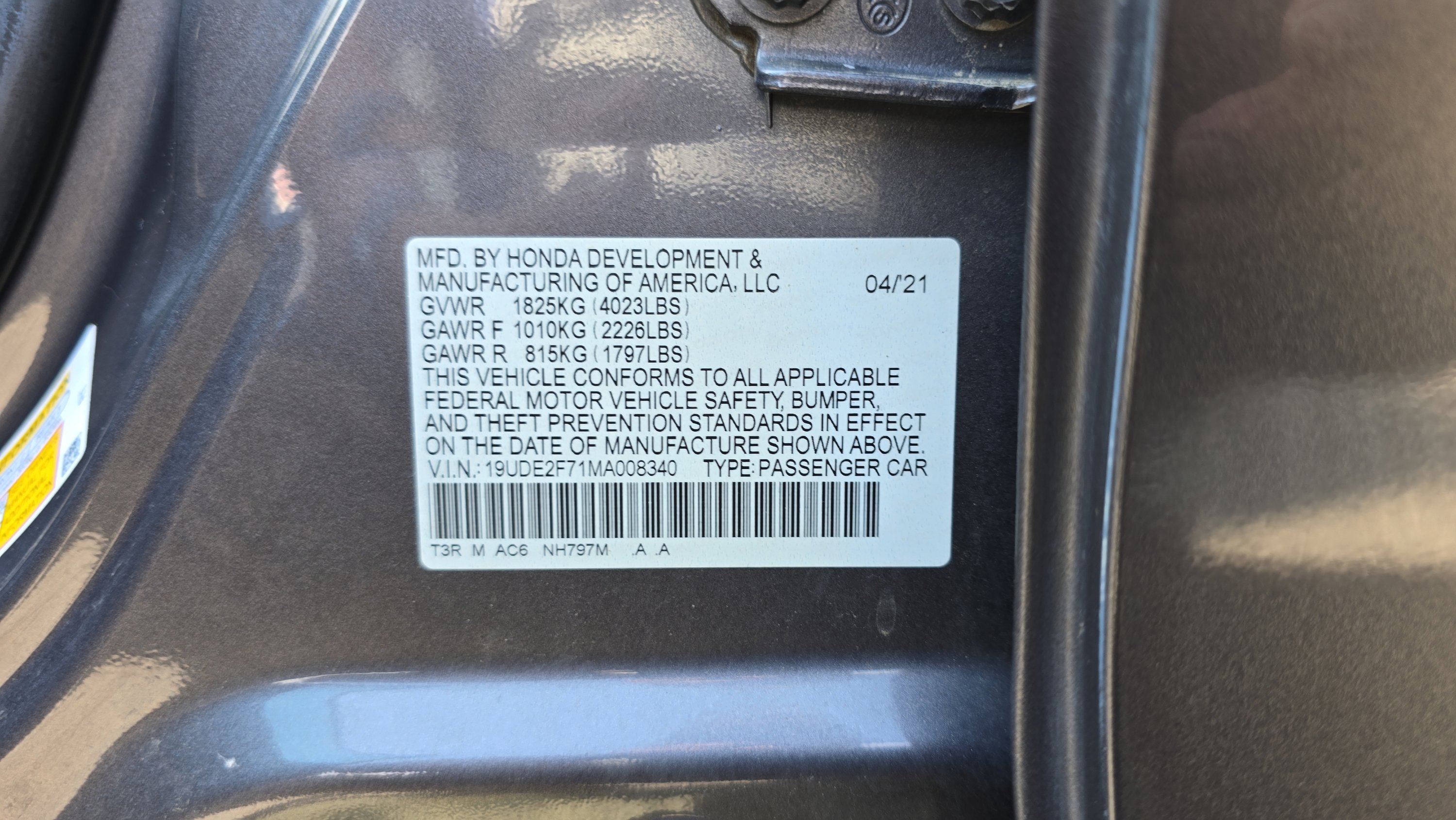 Certified Used 2021 Modern Steel Metallic Acura w/Premium Pkg image 26