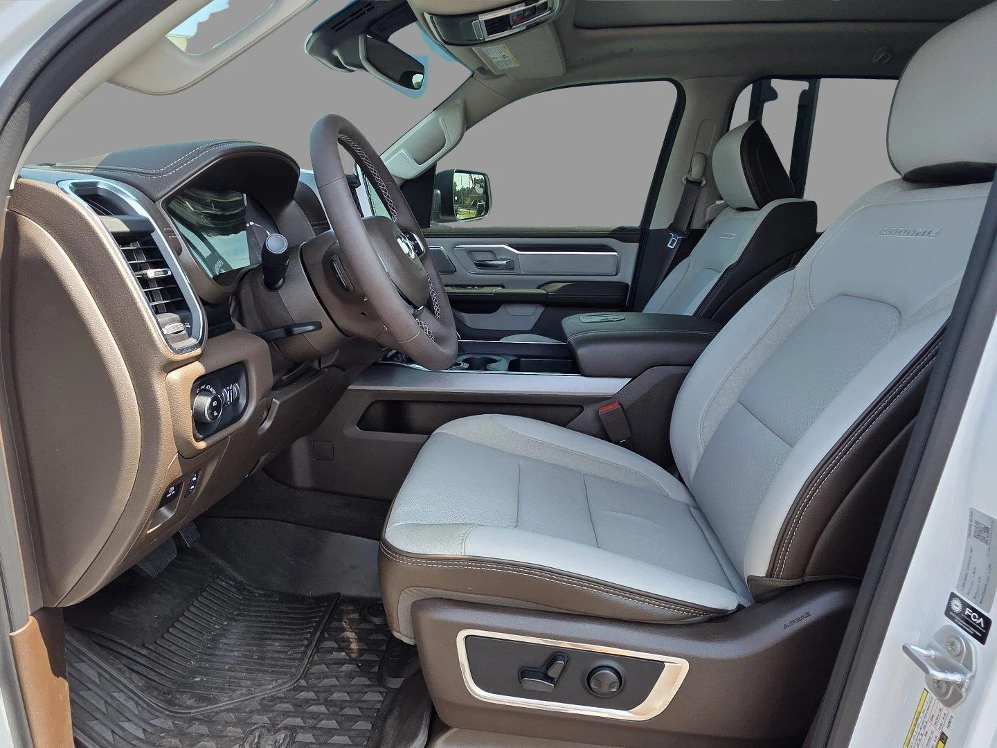 Used 2026 Bright White Clearcoat Ram Laramie image 25