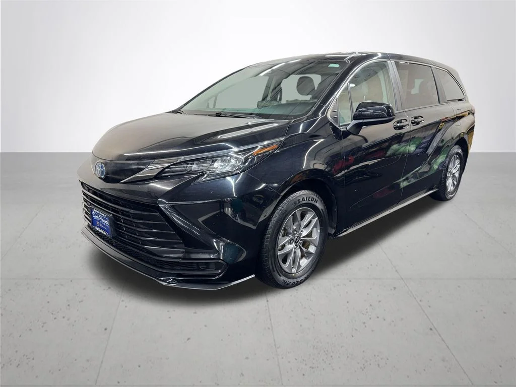 Used 2024 Black Toyota LE image 2