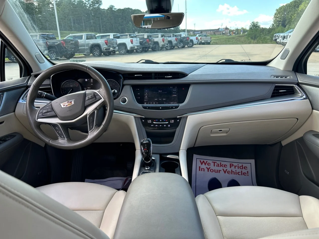 Used 2021 SHADOW METALLIC Cadillac FWD Premium Luxury image 22