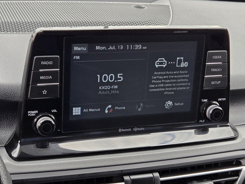 Used 2021 Blue Kia LX image 21