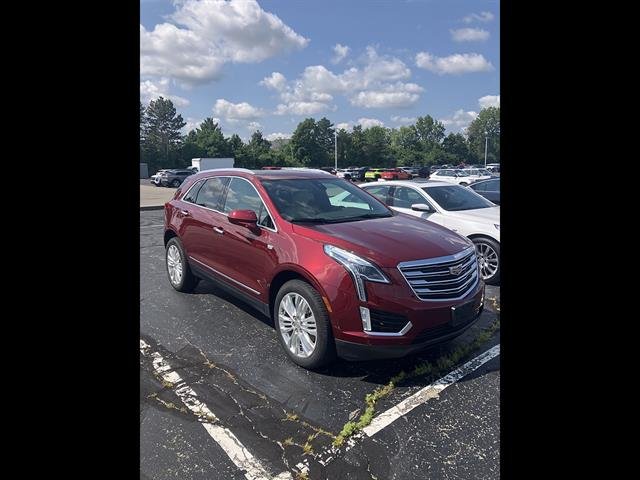 Used 2017 RED PASSION TINTCOAT Cadillac Premium Luxury FWD image 2