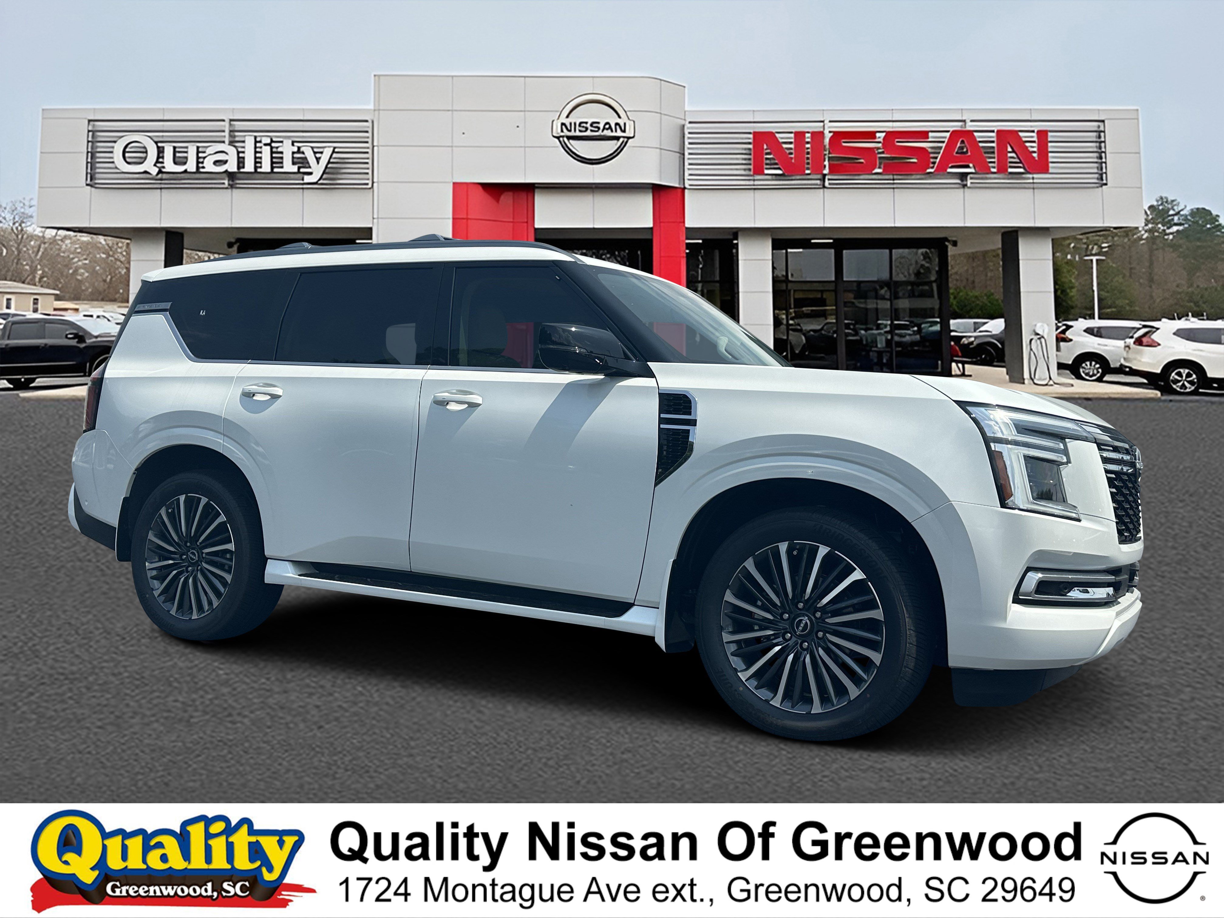 New 2026 Everest White Pearl Tricoat Nissan Platinum Reserve image 1