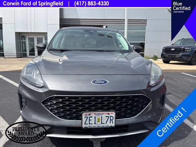 Certified Used 2022 Carbonized Gray Metallic Ford SE image 2
