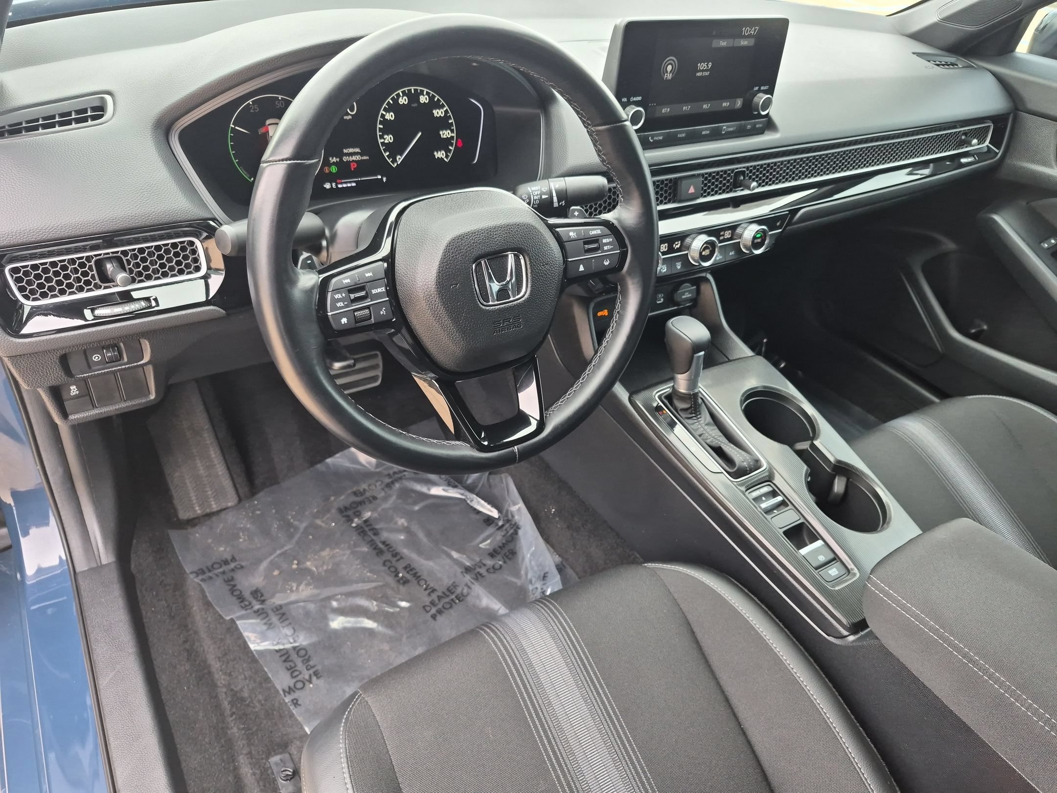 Certified Used 2025 Blue Lagoon Pearl Honda Sport Sedan image 11