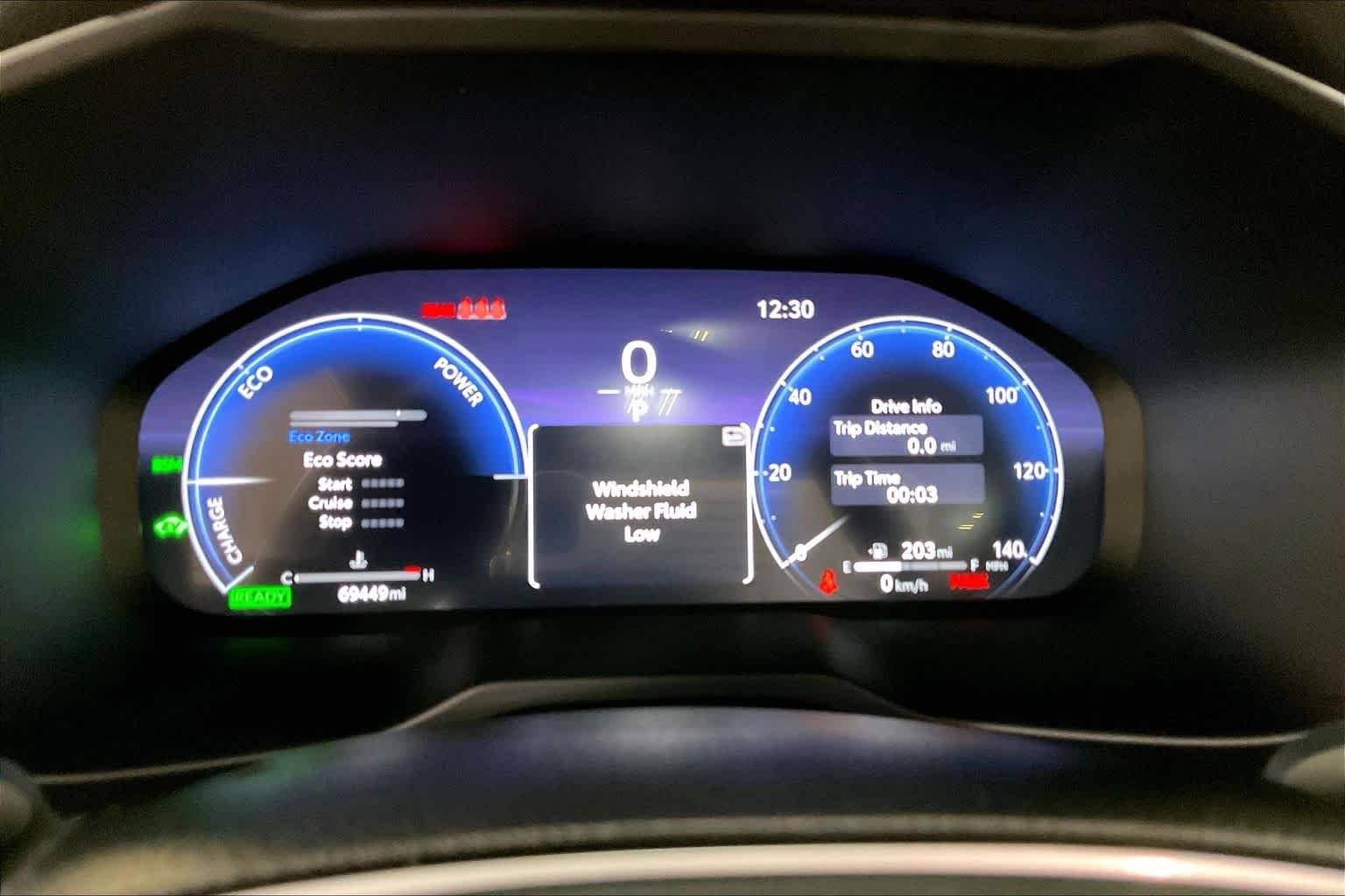 Used 2023 Cavalry Blue/Midnight Black Metallic Toyota Hybrid XSE image 26