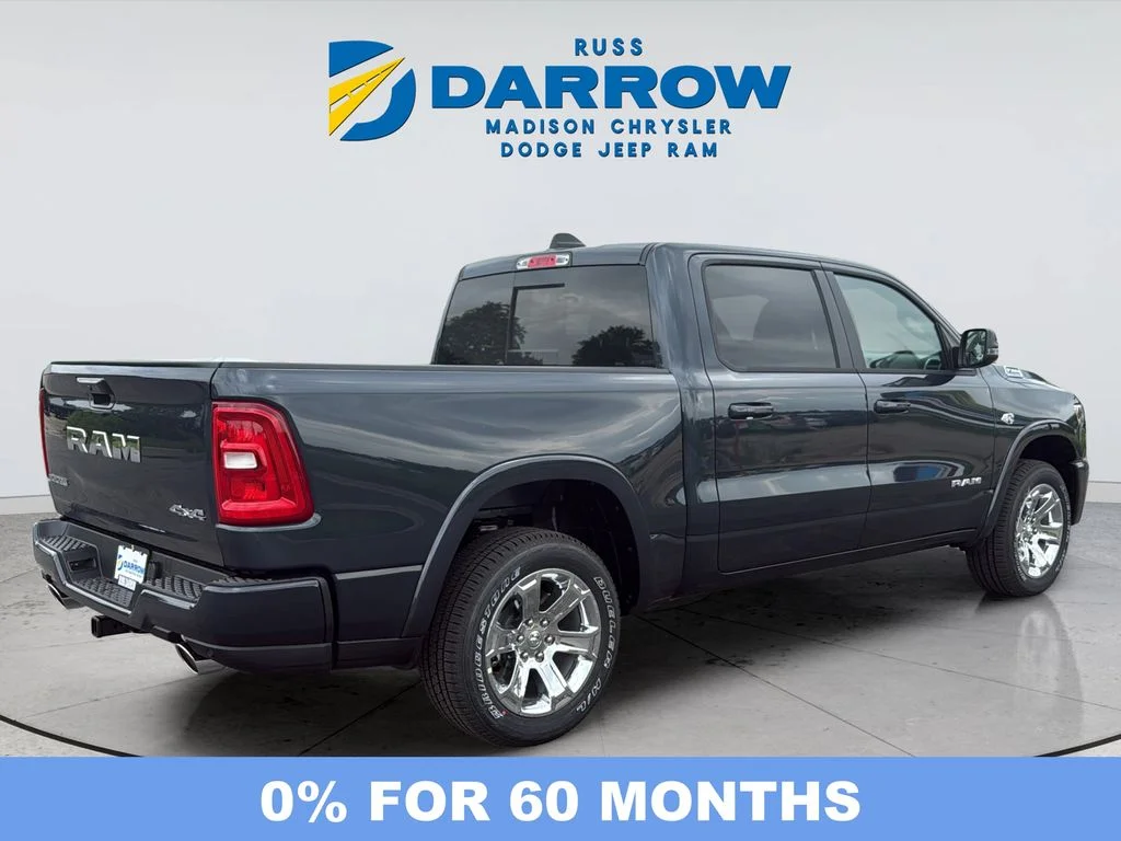 New 2026 Forged Blue Metallic Exterior Paint RAM Big Horn/Lone Star image 5