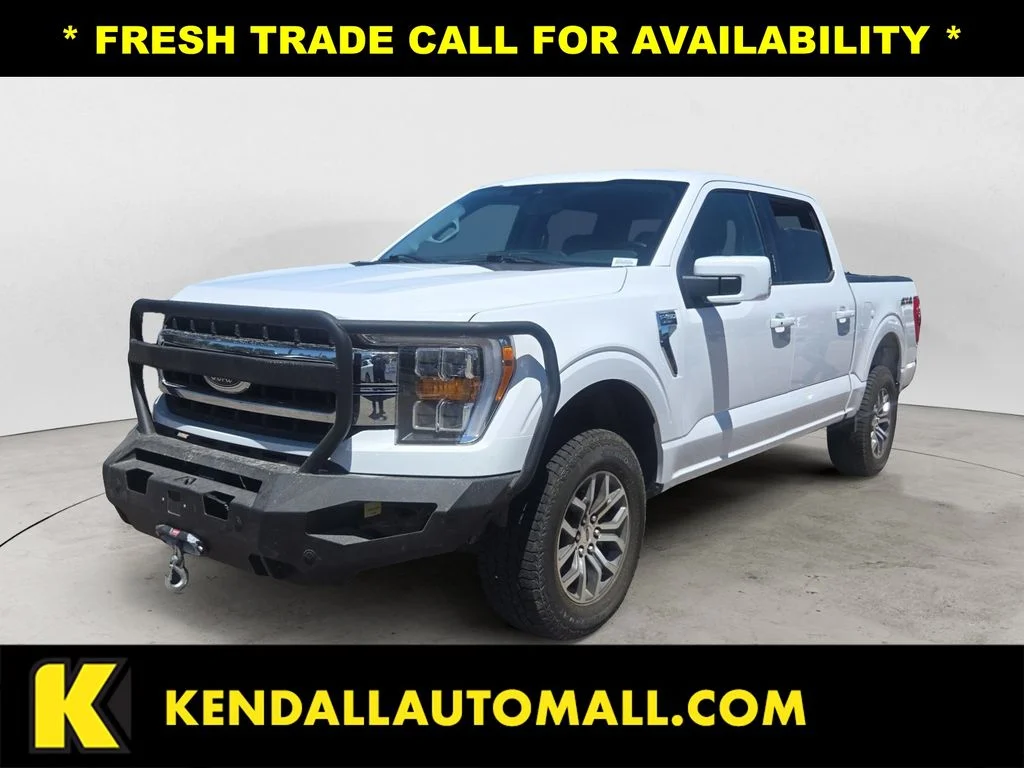 Used 2021 White Ford Lariat image 1