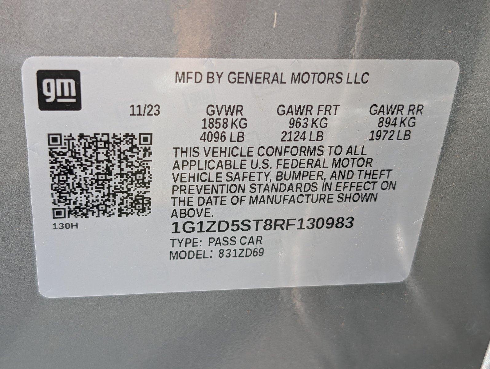 Used 2024 Sterling Gray Metallic Chevrolet LT image 36