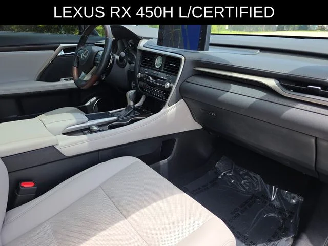 Certified Used 2021 Blue Lexus 450h image 9