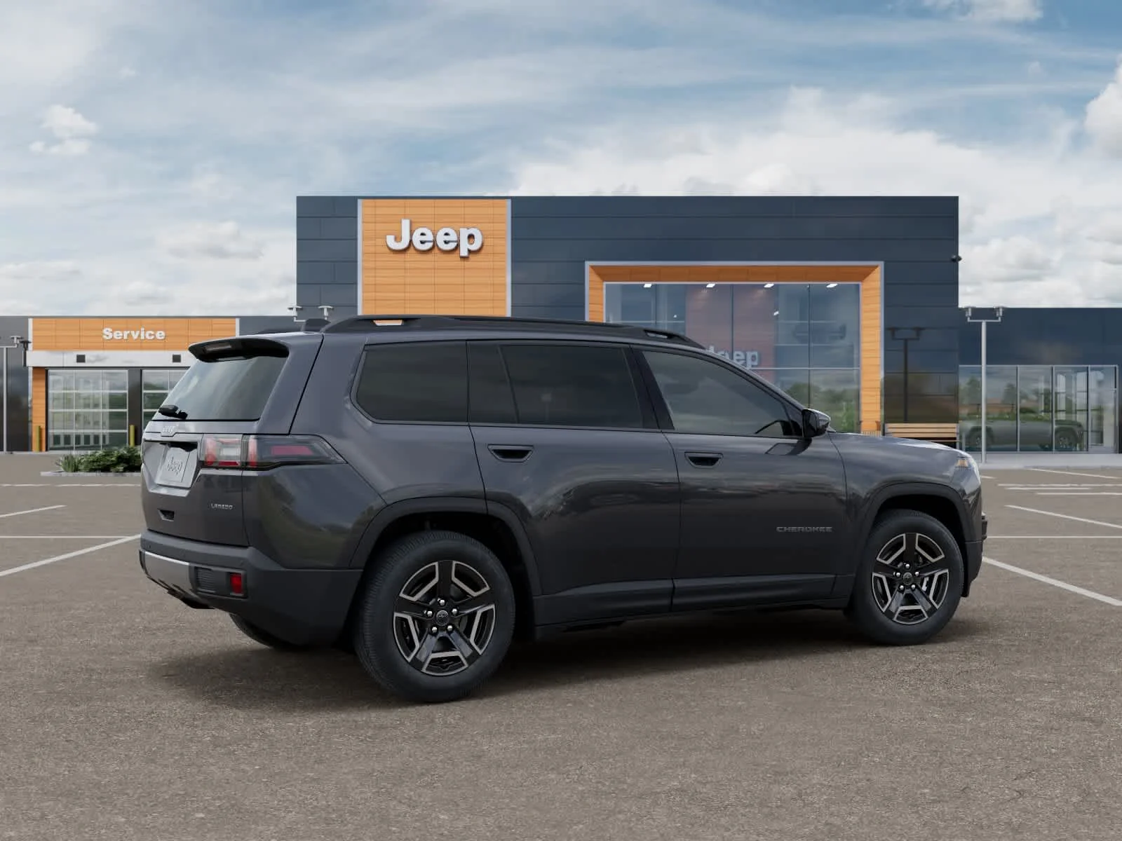 New 2026 Sting-Gray Clearcoat Jeep Laredo image 4