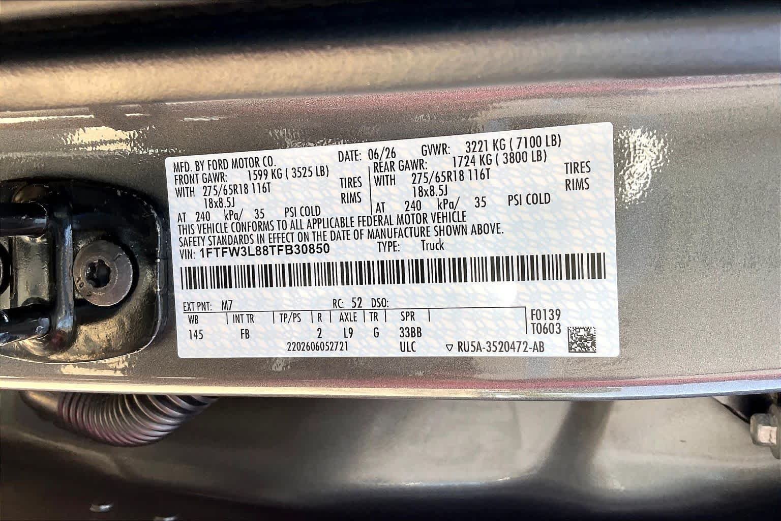 New 2026 Carbonized Gray Metallic Ford XLT image 20