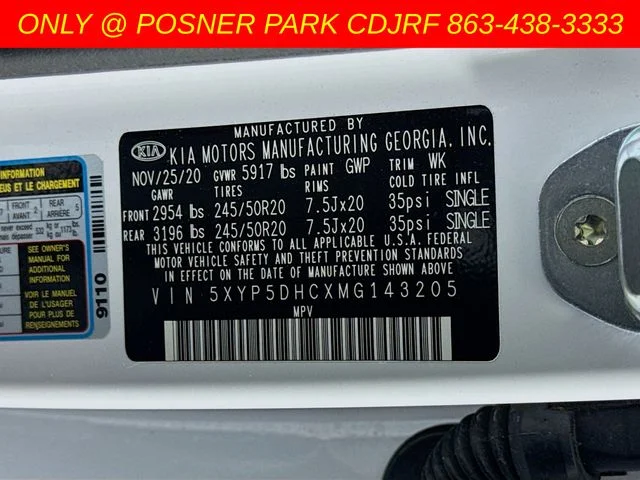 Used 2021 White Kia SX image 36