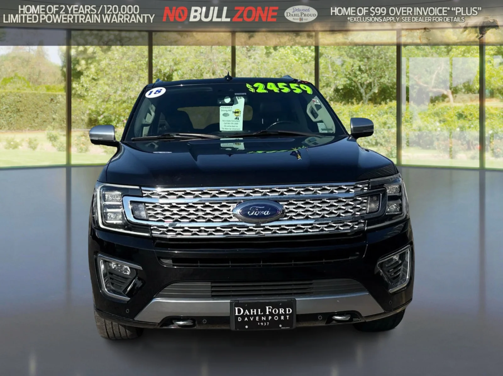 Used 2018 Black Ford Platinum image 8