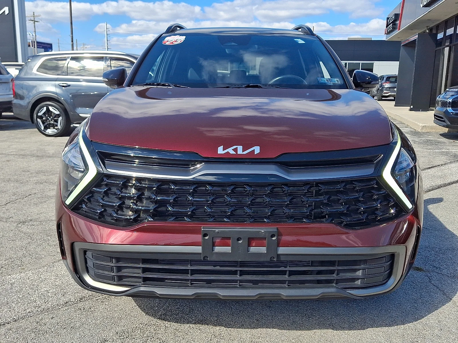 Certified Used 2023 Red Kia X-Line image 2