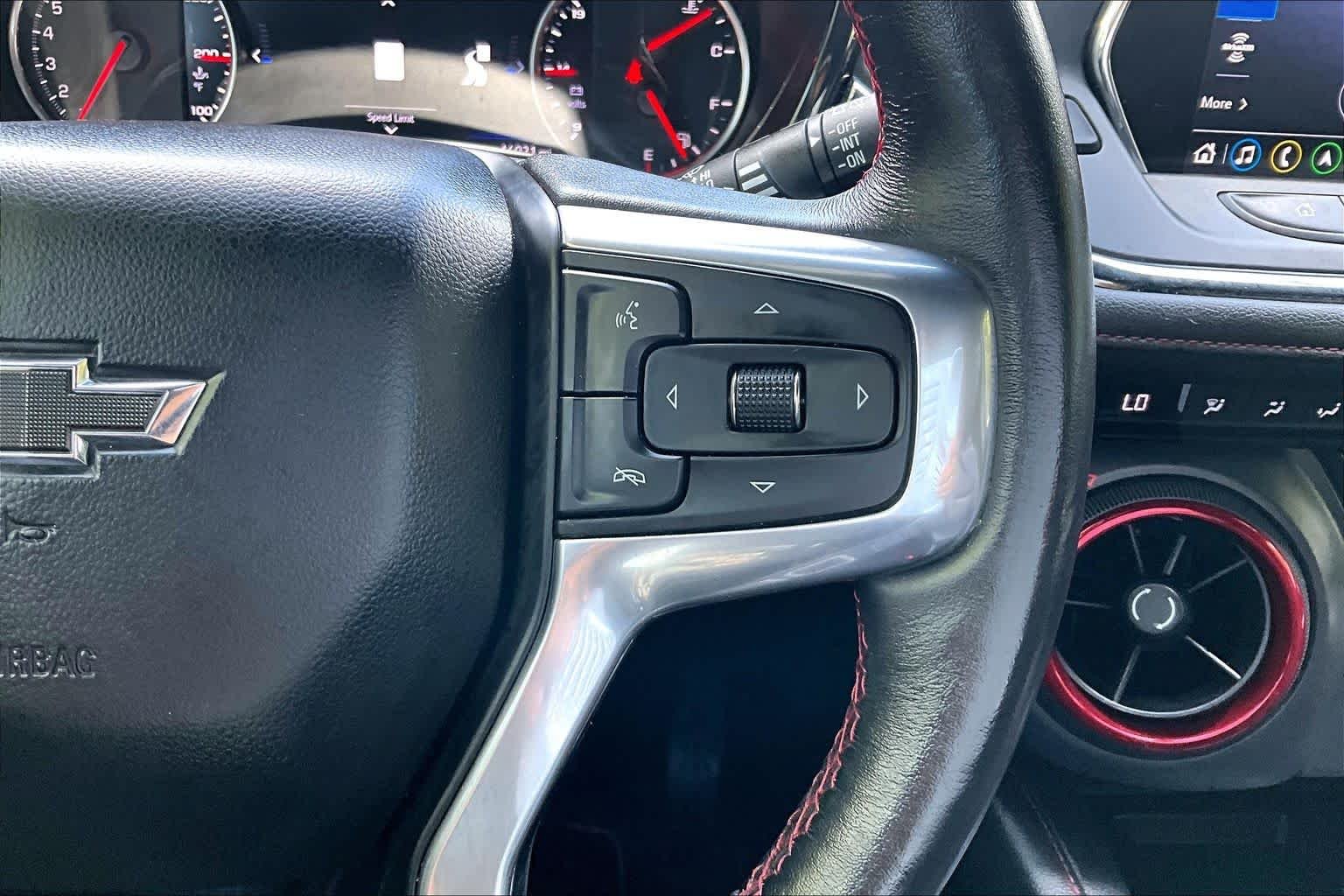 Used 2021 Bright Blue Metallic Chevrolet RS image 23